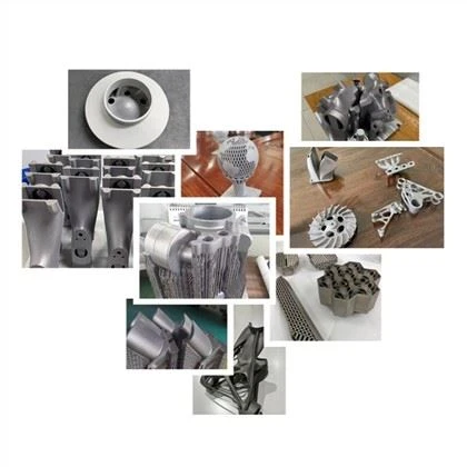 Is zandstralen geschikt voor alle metalen 3D-geprinte onderdelen?
